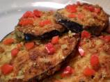 Garlic Parmesan Eggplant Slices