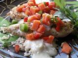 Viv's Pina Colada Chicken With Salsa