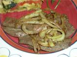 Bistec Encebollado (Steak and Onions). Photo by Jackie #6