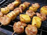 Pineapple-Glazed Shrimp Skewers