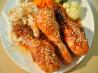 Sticky Chicken Drumsticks (Curtis Stone). Recipe by Brookelynne26
