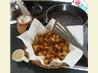 Caesar salad croutons. Recipe by Ronald Stirling