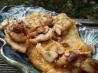 Flounder With Bananas, Almonds and Rum