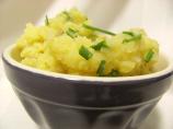 Mashed Potatoes With Creme Fraiche and Chives