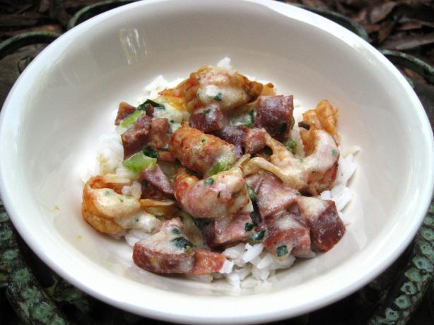 Cajun Crawfish and Andouille Fettuccine. Photo by gailanng