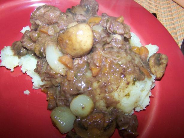 Classic French Beef Bourguignon. Photo by wicked cook 46