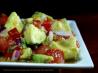 Tomato and Avocado Salad a La Caribe