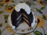 Soft and Gooey Chestnut and Chocolate Cake