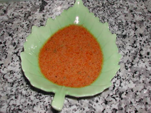 Lindas Creole Vinaigrette. Photo by Kumquat the Cat's friend