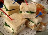 Spinach Tea Sandwiches