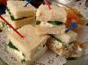 Spinach Tea Sandwiches. Recipe by Lawsome