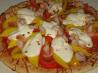 Shrimp & Mango Pizza. Recipe by breezermom