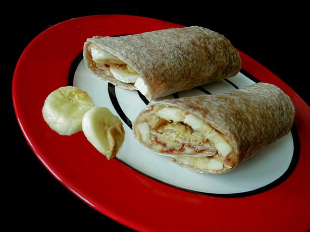 Peanut Butter & Fruit Wraps. Photo by ms_bold