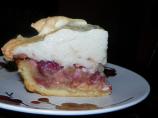 My Mom's Rhubarb Custard Pie