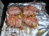 Stuffed & Grilled Bacon Wrapped Chicken Thighs. Recipe by Sherri at the Beach