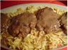 Beef Patties in Onion Gravy
