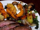 Grilled Fruit and Veggie Salad Fit for a King and Queen!