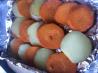 Grilled Sweet Potato and Russet Potato. Recipe by Rita~