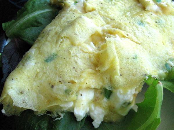 Feta, Parmesan & Chive Omelette. Photo by flower7