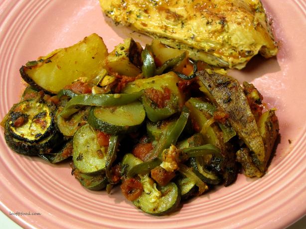 Briami -- Baked Vegetables (Greece). Photo by loof