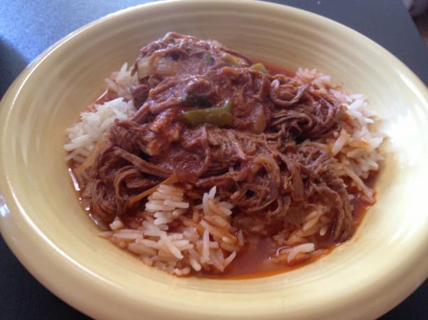 Cuban Ropa Vieja. Photo by Camel_Cracker