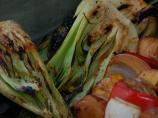 Grilled Baby Bok Choy