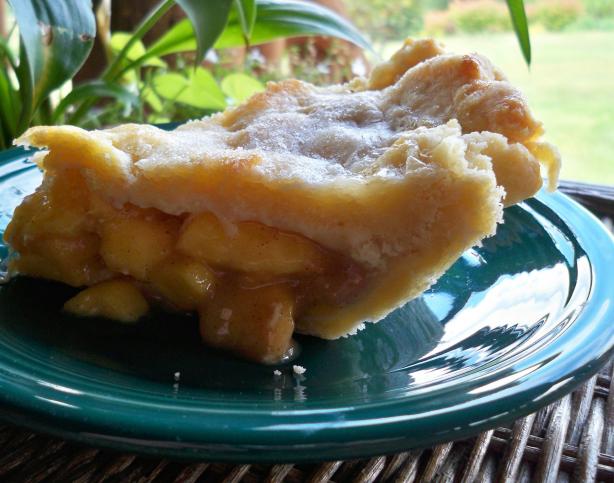Fresh Peach Brown Sugar Pie. Photo by Lainey6605