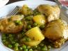 Chicken Tagine With Potatoes and Peas (Morocco -- North Africa)