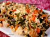 Clean Eating Wakame Brown Rice Salad With Tofu. Recipe by KateL