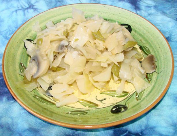 Cabbage With Liquid Smoke. Photo by Boomette