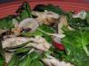 Clean Eating Sesame Spinach Salad With Chicken