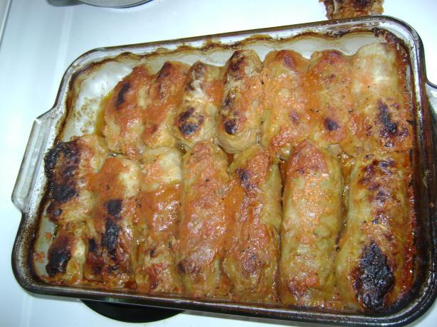 Golubtsy Stuffed Cabbages. Photo by Chef N Jones