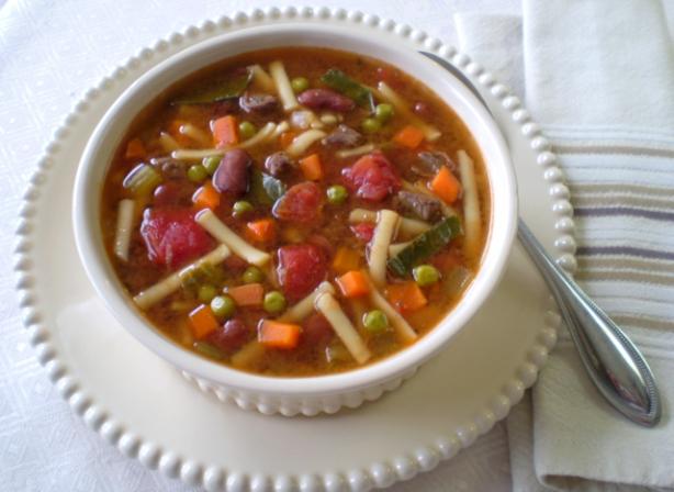 Minestrone - Margaret Fulton's. Photo by TasteTester