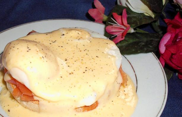 Eggs Benedict for Two - With Smoked Salmon. Photo by Um Safia