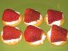 Strawberry Cream Cheese Snacks. Recipe by Queen Roachie
