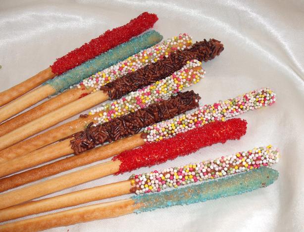 Pretzel Magic Wands - Halloween / Birthday Fun. Photo by Um Safia