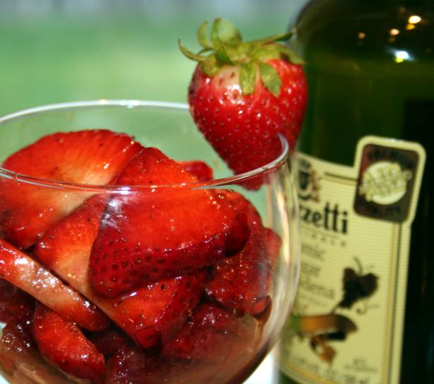 Balsamic Strawberries. Photo by **Tinkerbell**