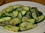 Super Easy: Zucchini Side Dish. Photo by justcallmetoni