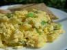 Cheesy Scrambled Eggs With Green Onions. Recipe by HappyFlour66