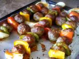 Easy Meatball Kebobs