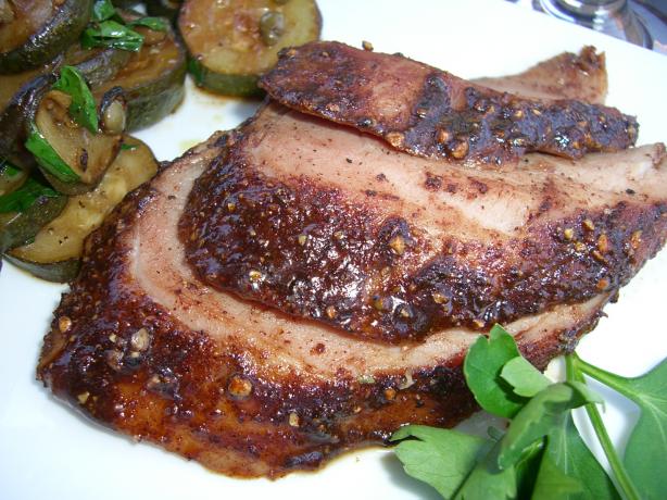 Sugar 'n' Spice Pork Tenderloin from the James Beard House. Photo by Chef*Lee