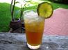 Sparkling Fruity Green Tea. Recipe by Sydney Mike