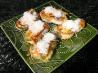 Pesto, Roasted Red Pepper and Parmesan Bruschetta