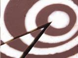 White and Dark Chocolate Spiral Cheesecake. Photo by Mirj