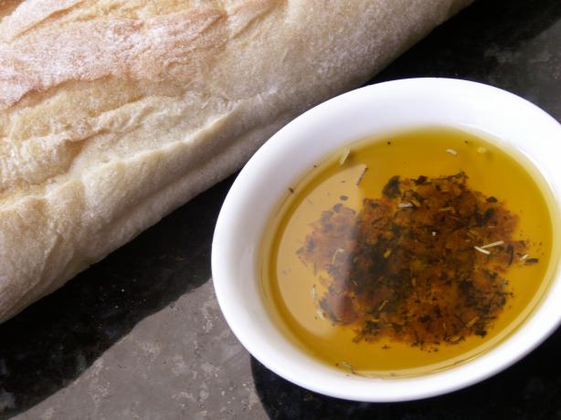 Bread Dipping Olive Oil (Similar to Bravo). Photo by JanuaryBride
