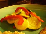 Squash and Pepper Saute