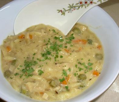 Lemon Chicken Soup With Orzo. Photo by Karen Elizabeth