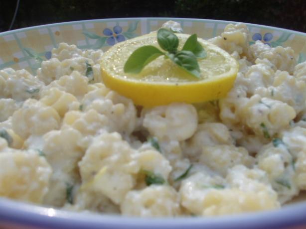 Ricotta and Lemon-Basil Pasta. Photo by Bay Laurel