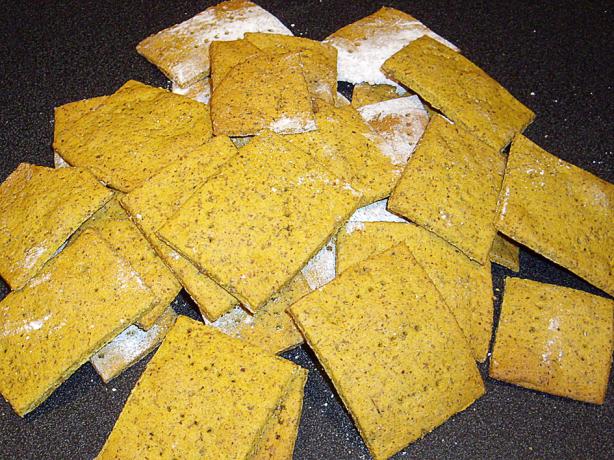 Gluten Free Chickpea Crackers. Photo by Yankiwi