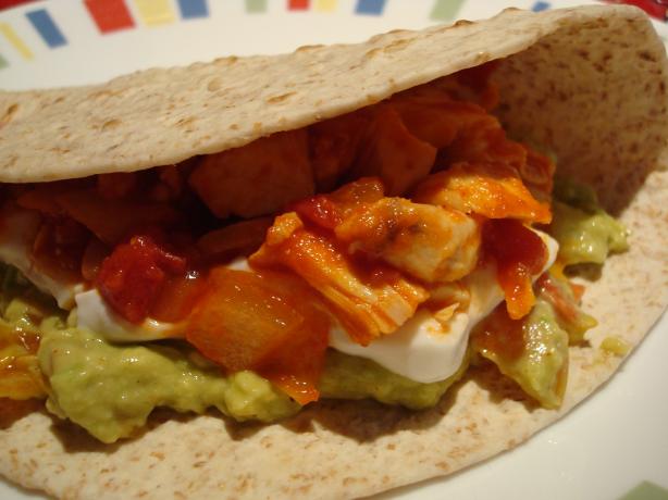 Mexican Flag Tacos. Photo by Starrynews